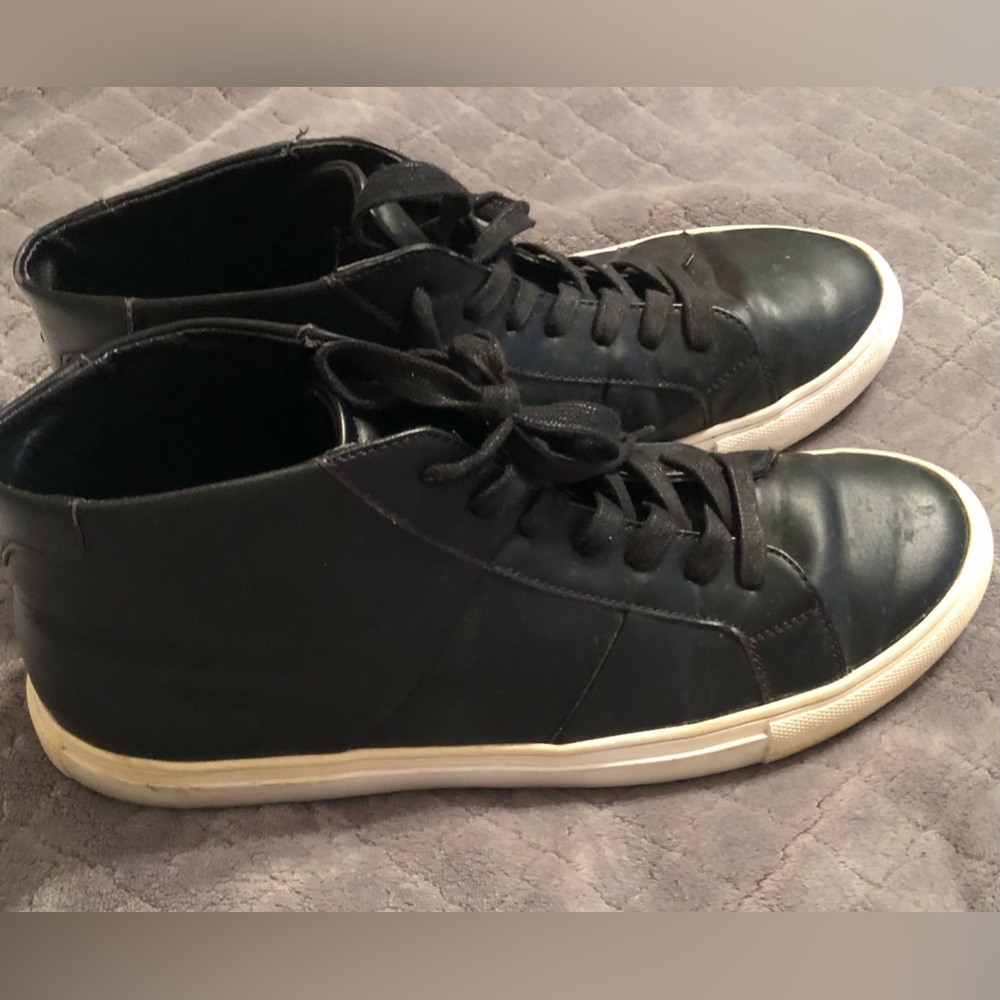 Faranzi High Top Sneaker Size 13 Shoes Black & White Men’s